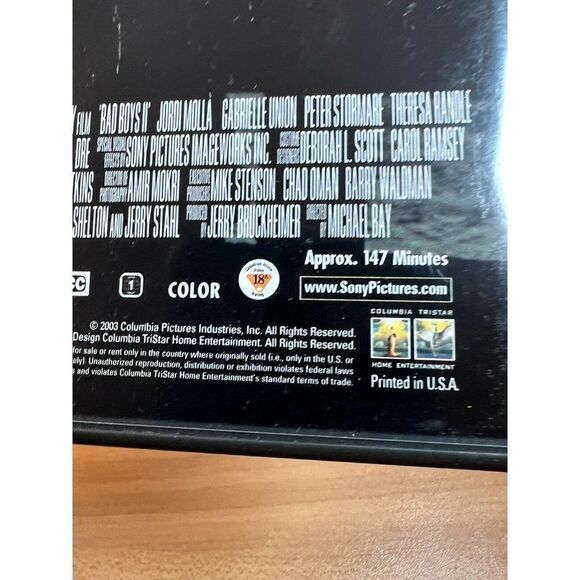 Bad Boys II (DVD, 2003, 2-Disc Set, Special Edition) Rated R• Columbia Pictures - Picture 5 of 8